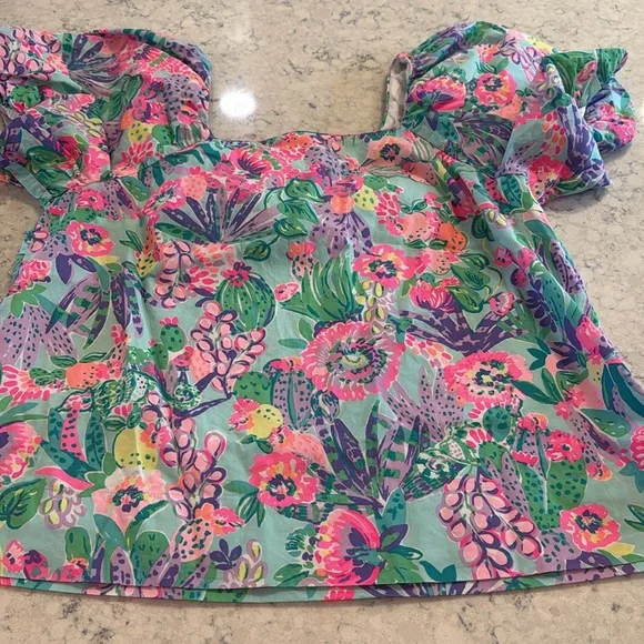 Lilly Pulitzer top - Picture 3 of 6